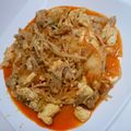 bonnet's cooksnap of when they made 簡単ウマウマ豚キムチ豆腐.