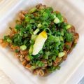 ˚✧₊⁎ゆう˚✧₊⁎'s cooksnap of when they made ニンニク納豆丼.