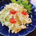 おうちごはん☆'s cooksnap of when they made キャベツとトマトのマヨネーズサラダ.