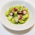 ☆雪矢☆'s cooksnap of when they made タコとじゃがいものバジルソース炒め.