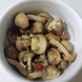 tamago大好き's cooksnap of when they made 5分おつまみ!ガーリックマッシュルーム♪.