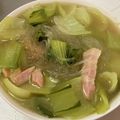 ぼくのごはん's cooksnap of when they made ☆チンゲンサイと豚肉の安い～おかず☆.