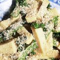 クックEGIVJ7☆'s cooksnap of when they made 小松菜と高野豆腐のごま和え.