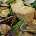 あゆたっくん's cooksnap of when they made あさりと小松菜のにんにくオイル蒸し煮.