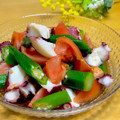 ルパンのかあさん☆彡's cooksnap of when they made タコとトマトの和風サラダ.