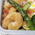 ゆけり３兄弟's cooksnap of when they made 海老とアスパラのオイマヨ炒め.