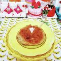 sakuraロゼット's cooksnap of when they made 簡単！バスクチーズケーキ　バナナ風味.