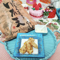 sakuraロゼット's cooksnap of when they made かわきものいか天のマヨわさび(笑).