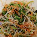 ユキぽっちん's cooksnap of when they made 豆苗と人参ともやしの塩昆布ナムル.