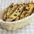 umemodoki's cooksnap of when they made ホットケーキミックスでビスコッティ☆.