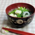umemodoki's cooksnap of when they made 簡単朝食♬小松菜と豆腐 ワカメのお味噌汁.