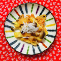 チェックのミニくま's cooksnap of when they made しめじとうす揚げ（油揚げ）のキムチあえ♪.