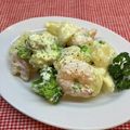 horseland's cooksnap of when they made じゃが芋と海老ブロッコリーのマヨ和え.