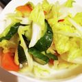 あまね's cooksnap of when they made 5分！余った白菜でかんたん浅漬け風.