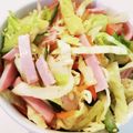 あまね's cooksnap of when they made ✿キャベツとハムのナムル風サラダ✿.