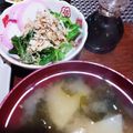 ひっこ's cooksnap of when they made のらぼう菜　簡単おひたし.