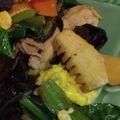 YOUCHIA's cooksnap of when they made キクラゲと豚肉の卵炒め（木須肉）.
