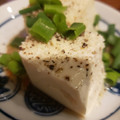 ネコガスキー's cooksnap of when they made ねぎと粉チーズと黒こしょうの冷ややっこ♪.
