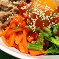 SHIHOXX's cooksnap of when they made 簡単★フライパンｄｅビビンバ.