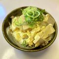 azbjbn's cooksnap of when they made 材料３品☆簡単♪高野豆腐の卵とじ.