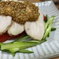 はるちゃーんキッチン's cooksnap of when they made 祝☆トップ10感謝！サラダチキンの棒々鶏.