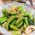 もえちゃんはは's cooksnap of when they made 茹でない！ノンオイルソテーの小松菜和え物.