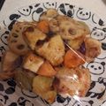 しらたまこむぎ's cooksnap of when they made 超簡単♪鶏肉と厚揚げと冬野菜の黒酢あん.