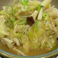mayutaro♪'s cooksnap of when they made ＊長葱とタップリきのこのバター醤油＊.