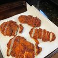TakakoL's cooksnap of when they made 冷凍とんかつを柔らかく揚げる方法〜♪.