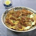 toraちゃん♪'s cooksnap of when they made 時短 簡単我が家のカツ丼♪.