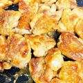 くーちゃん♬'s cooksnap of when they made 子供が喜ぶ　オレンジ蜂蜜チキン.