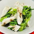 muumi☆'s cooksnap of when they made さっぱり♪菜の花＆ささみの塩昆布和え.