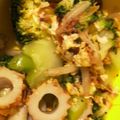 クックS5N2AF☆'s cooksnap of when they made ブロッコリーとちくわの柚子胡椒サラダ.