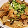 Wachiko825's cooksnap of when they made きのこと烏賊のバター醤油.