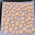 sahoriiii's cooksnap of when they made 強力粉で作るサクサクきなこクッキー.