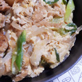 か～ぽ☆'s cooksnap of when they made 油揚げと玉ねぎの卵とじ（きつね丼の具）.