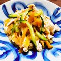 kinniko's cooksnap of when they made ☆簡単☆鶏胸肉と中華くらげの和え物.
