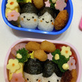 ありチャん's cooksnap of when they made 幼稚園年少　おひなさま　お弁当.