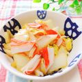 ジュリネ☆'s cooksnap of when they made 白菜とカニカマ☆簡単ポン酢ソテー☆.