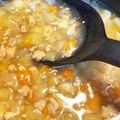 ☆はあ☆'s cooksnap of when they made 離乳食☆ナスとそぼろの和風煮丼.