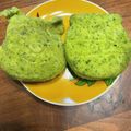 ぞうさん's cooksnap of when they made 離乳食☆ほうれん草蒸しパン.