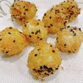 HaRuC0Ma's cooksnap of when they made ほくほくが美味しい♪おさつコロッケ.