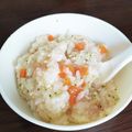 えりきゃんでぃ's cooksnap of when they made 離乳食後期　炊飯器で簡単チキンライス.