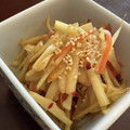 うきゆき０４'s cooksnap of when they made 独活の皮の金平.