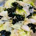 ◆あきママ◆'s cooksnap of when they made わかめとレタスの簡単ナムル。.