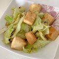 CHISA☆ごはん♪'s cooksnap of when they made 高野豆腐✿キャベツの甘辛炒め♡.