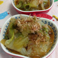 赤い電話's cooksnap of when they made 白菜の煮びたし　柚子胡椒風味.