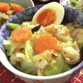 フジぽん's cooksnap of when they made キャベツでシーフードミックスの中華丼.