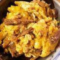 かれこちゃん's cooksnap of when they made ズボラー必見♡5分で簡単さんま蒲焼き缶卵.