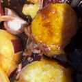 おひろ359's cooksnap of when they made さつまいもと鶏肉の照り焼き.